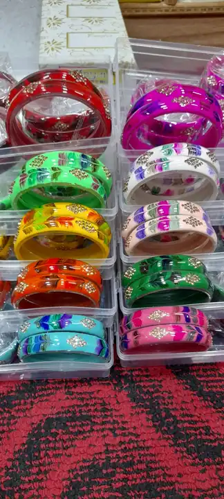 Post image Glass based bangle Pair /4 pis pack Rs.40