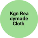 Business logo of KGN readymade cloth