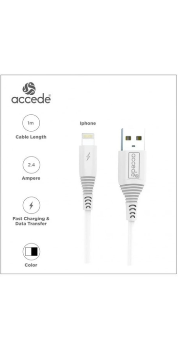 Accede iphone cable  uploaded by business on 4/11/2023
