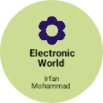 Business logo of Electronic world