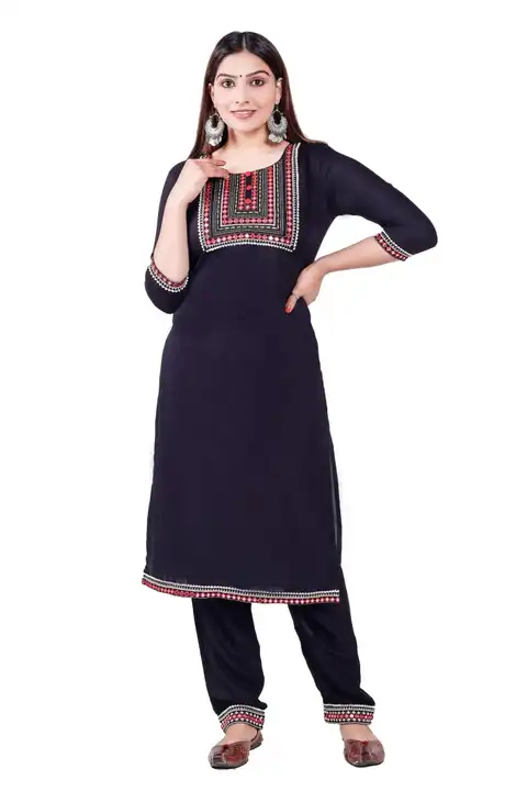 Kurti with pant  uploaded by Namokar collection on 4/11/2023