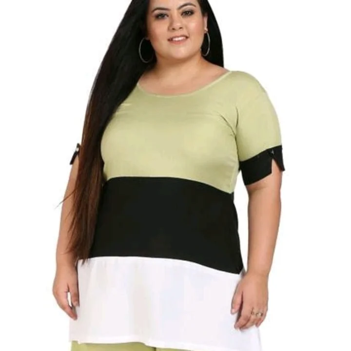Plus size Top uploaded by Seema collections on 4/11/2023