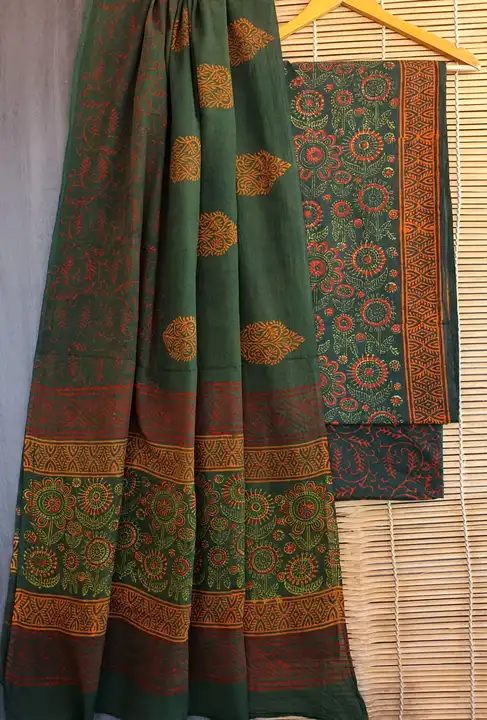 Cotton dupatta suit  uploaded by Indiana Creations  on 4/11/2023