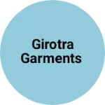 Business logo of Girotra garments