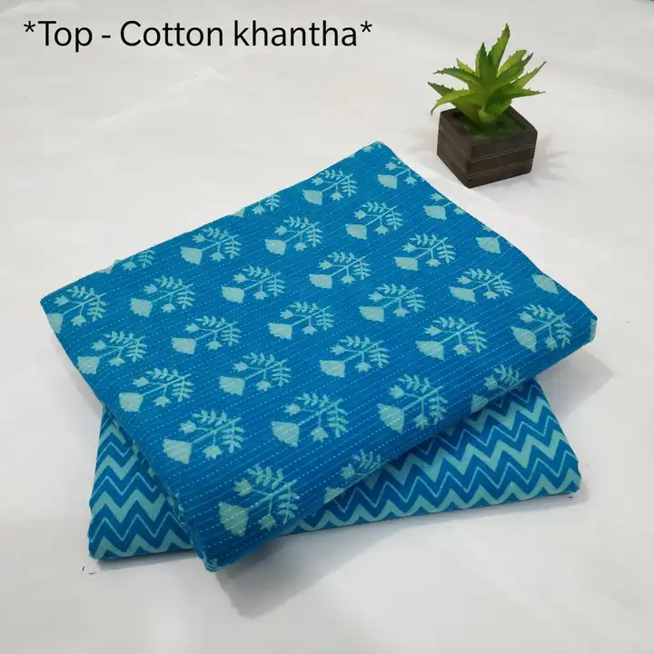 Suit Cotton Fabric Hand Made uploaded by Print Factory Bagru on 4/11/2023