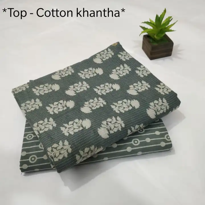 Suit Cotton Fabric Hand Made  uploaded by Print Factory Bagru on 4/11/2023