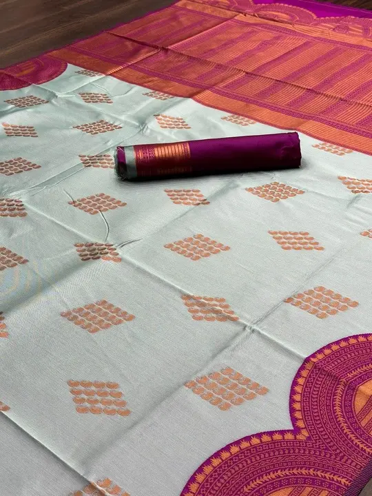 Rich pallu Rich brordar with butii design saree  uploaded by DHANANJAY CREATIONS on 4/11/2023