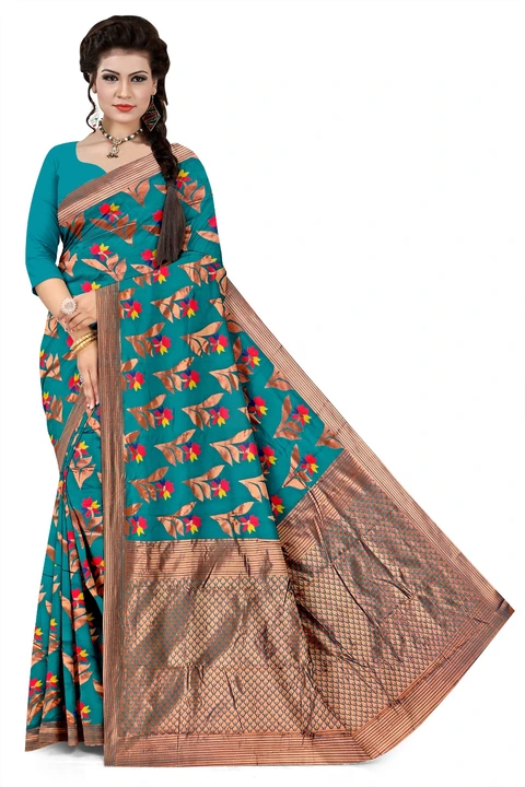 Fancy saree uploaded by Jaanvi fashion on 4/11/2023