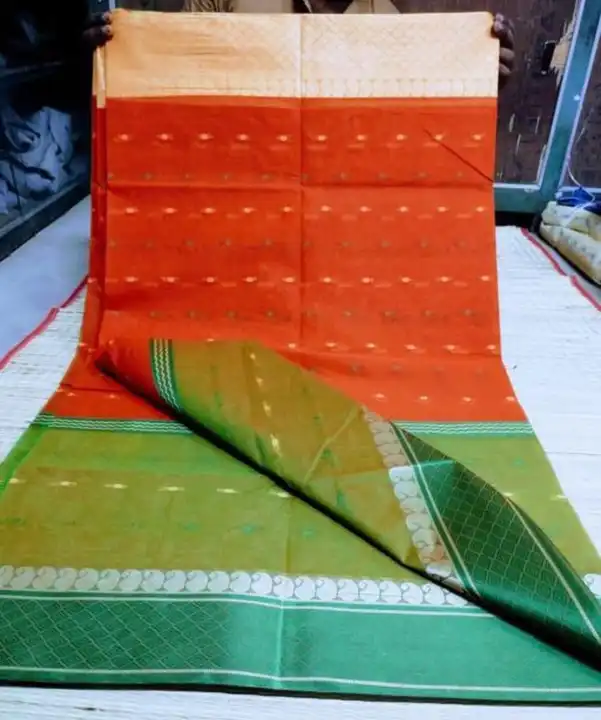 Tant cotton saree fabric cotton  uploaded by Sujata saree cantre on 4/11/2023