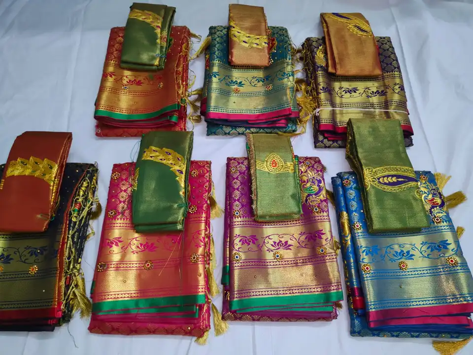 Brocade saree uploaded by business on 4/11/2023