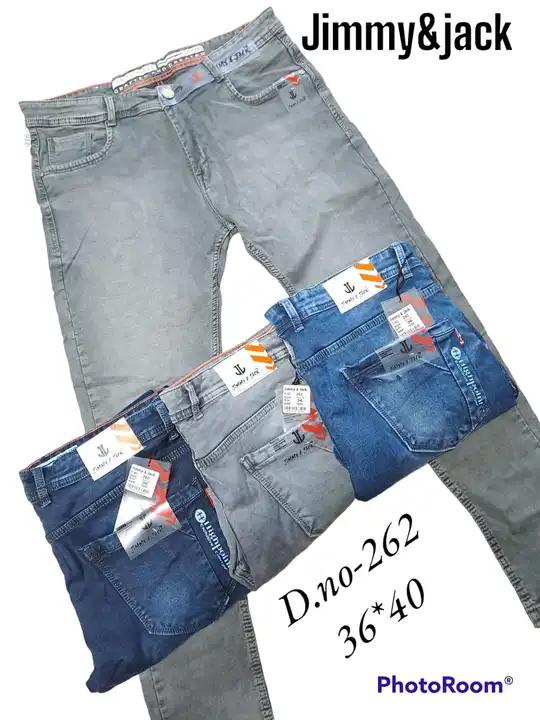 Jimmy jack jeans   36+40 size uploaded by vinayak enterprise on 4/11/2023
