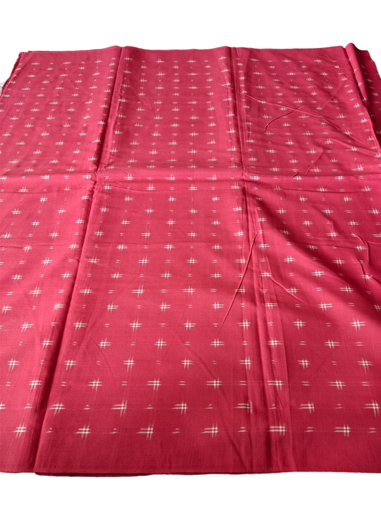 Pochampally double ikath fabric uploaded by PAVANKUMARWEAVES on 4/11/2023
