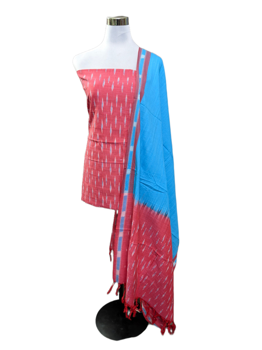 Pochampally 3 pcs dress set uploaded by PAVANKUMARWEAVES on 4/11/2023