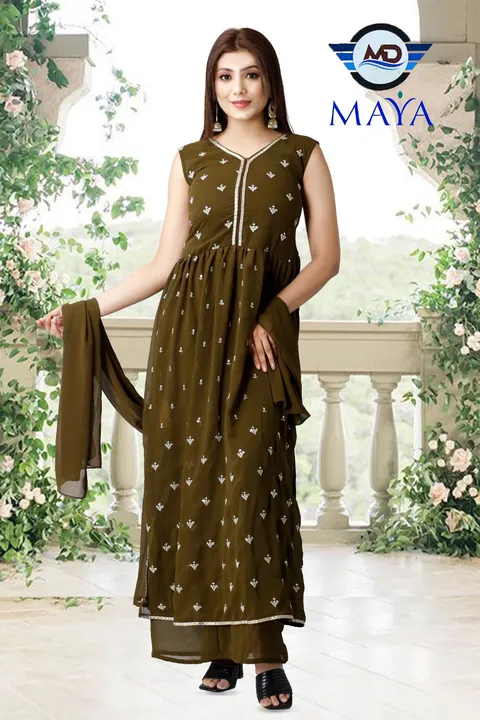 NYRA GEORGETTE STYLISH PRODUCTS  uploaded by Maya Designer on 4/11/2023