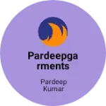 Business logo of Pardeepgarments