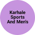 Business logo of Karhale sports and men's wear