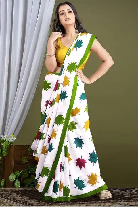 Cotton handloom saree uploaded by Roy sharee center on 4/11/2023