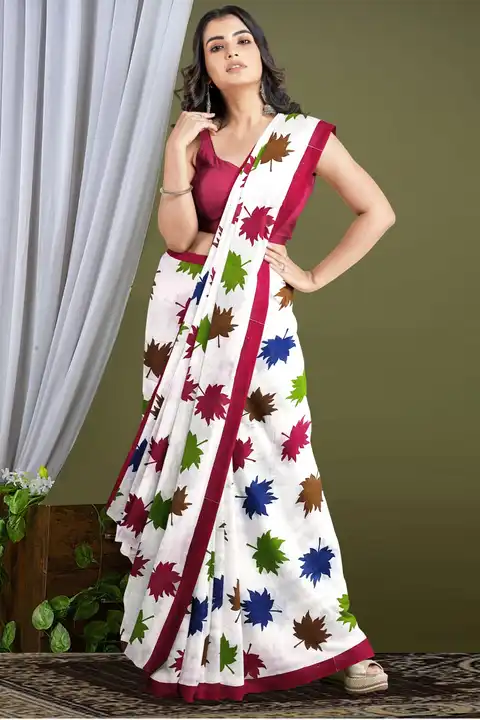 Cotton handloom saree uploaded by Roy sharee center on 4/11/2023
