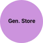 Business logo of Gen. Store