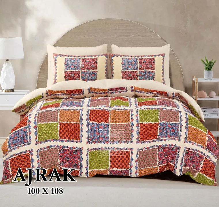 King size premium bedsheets 100*108 uploaded by COPPVILLA - The art and craft store on 4/11/2023