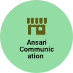 Business logo of Ansari Communication