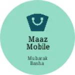Business logo of Maaz mobile zone