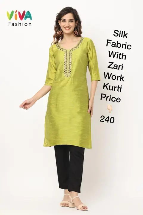 Daily wear kurti  uploaded by Viva fashion on 4/11/2023