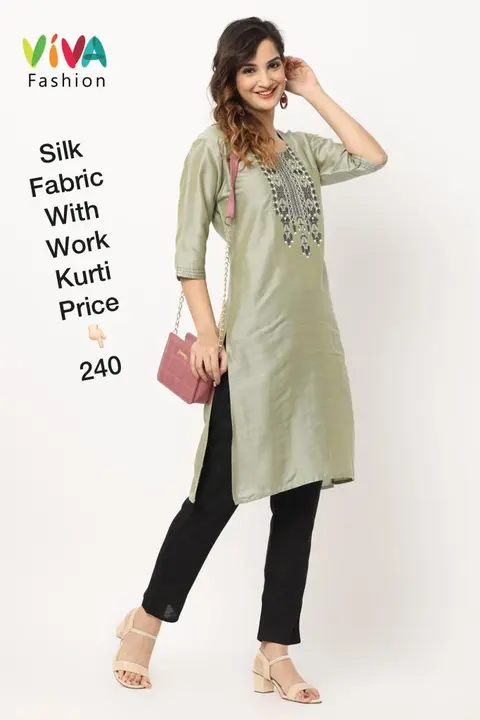 Daily wear kurti  uploaded by Viva fashion on 4/11/2023