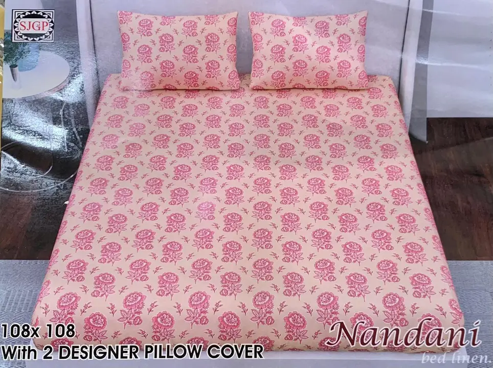 Nandani cotton bedsheet uploaded by Amar jyoti creation on 4/11/2023