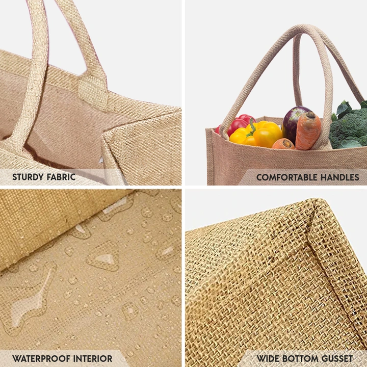 Premium Jute Shopping Bag uploaded by Nature Crafts on 4/11/2023