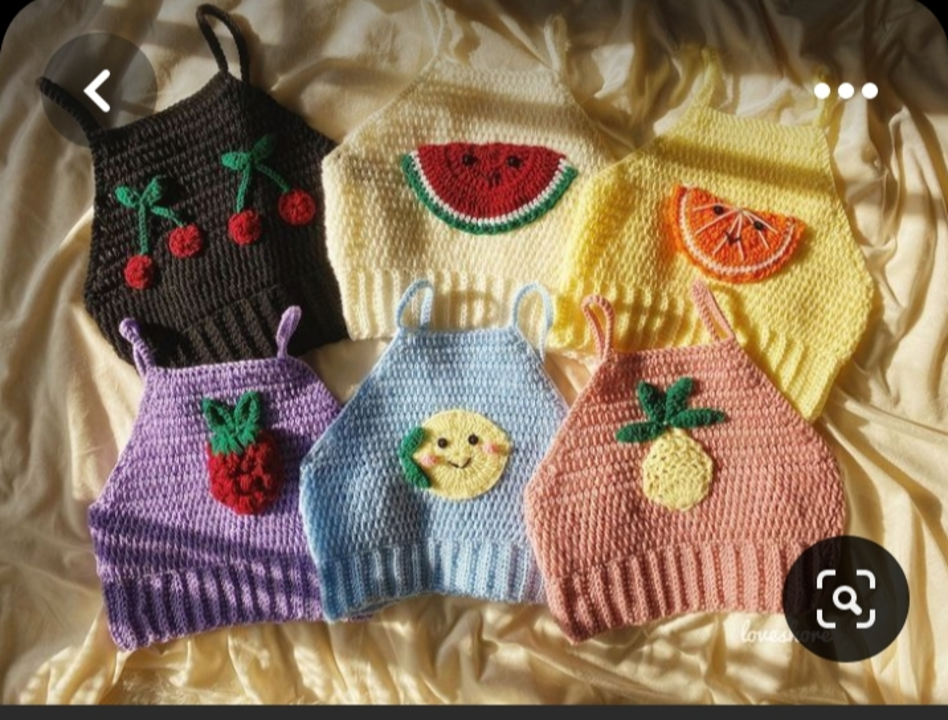 Crochet top uploaded by Khojin on 4/11/2023