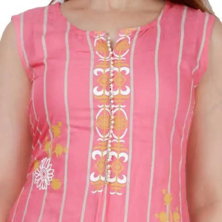 RAYON KURTI WITH PANT AND DUPATTA
 uploaded by S.K ENTERPRISES on 4/11/2023
