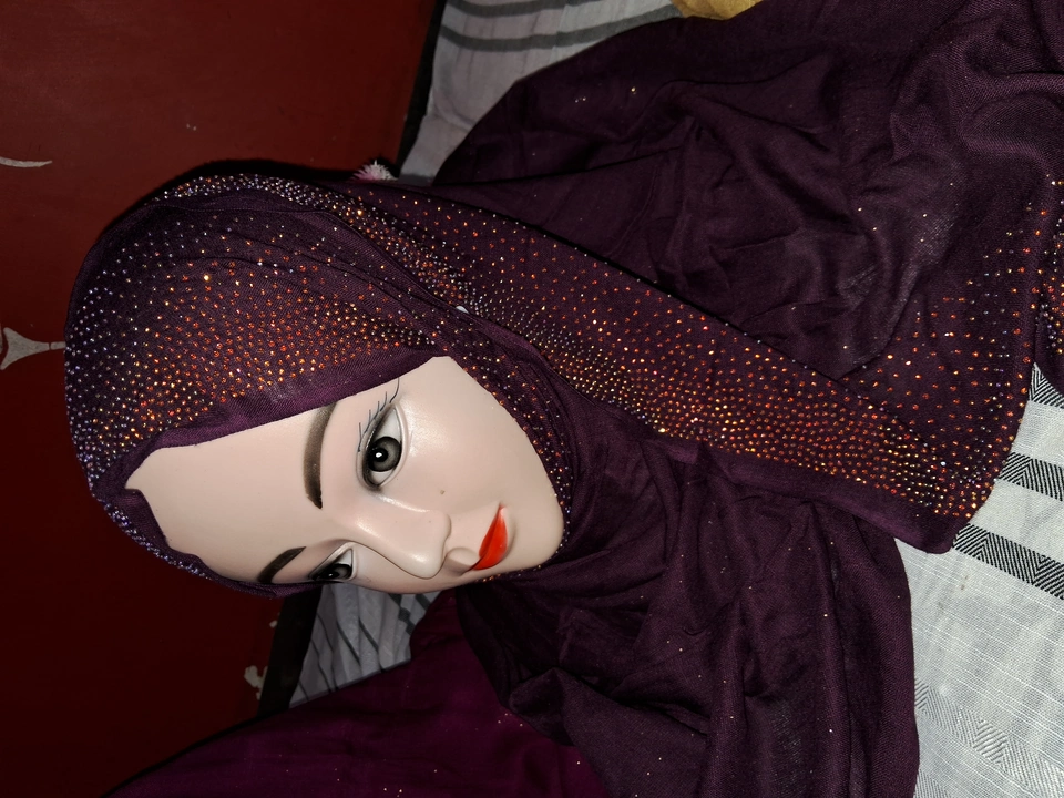 Glitter Stone hijab  uploaded by business on 4/11/2023