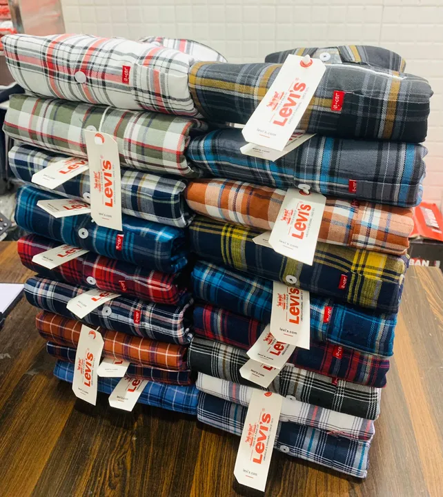 Levis checks shirts
Sizes available M L XL XXL
Fabric Twill cotton 
Shedes 18
Moq 72 pcs
Single piec uploaded by Herrick textiles  on 4/11/2023
