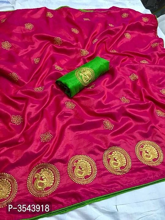 Post image Exclusive Peacock Embroidered Border Sana Silk Sarees

Fabric: Art Silk
Type: Saree with Blouse piece
Style: Embroidered
Saree Length: 5.5 (in metres)
Blouse Length: 0.8 (in metres)
Delivery: Within 7-9 business days
Returns:  Within 7 days of delivery. No questions asked