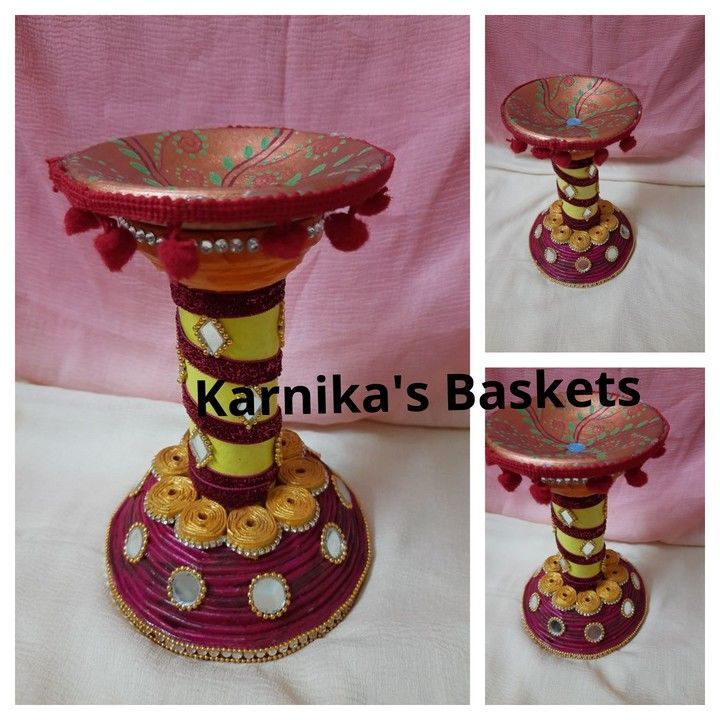 Tealight Candle stands uploaded by Karnika's Baskets  on 3/4/2021