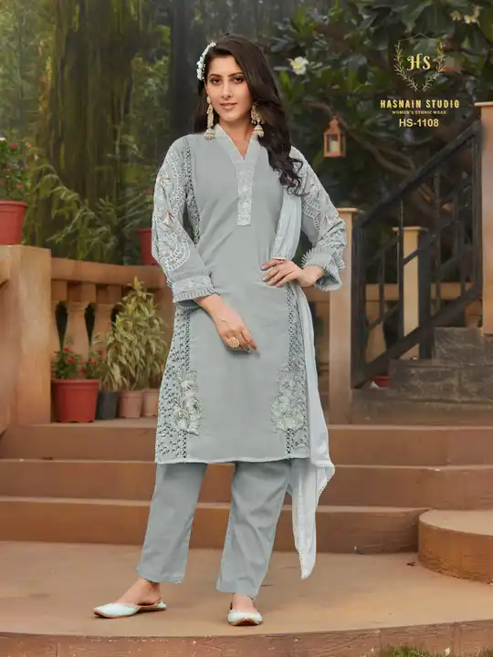 Suit uploaded by Taha fashion from surat on 4/12/2023