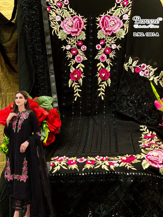 Pakistani suit and dress material uploaded by Taha fashion from surat on 4/12/2023