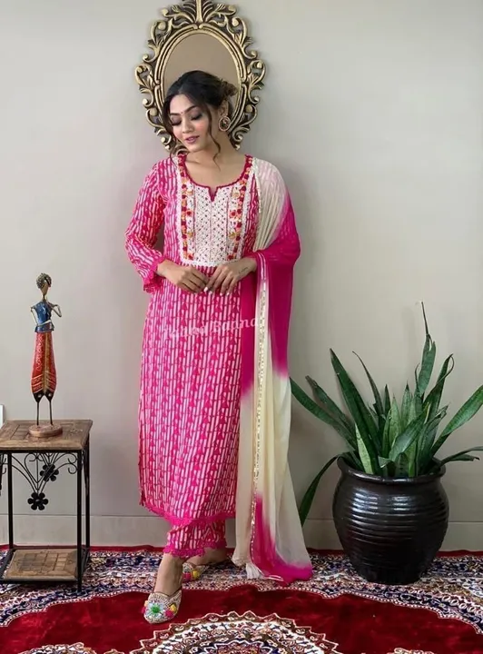 💃💃💃💃💃💃

  *New addition to our beautiful  pure rayon set series with heavy crocia laced work d uploaded by Mahipal Singh on 4/12/2023