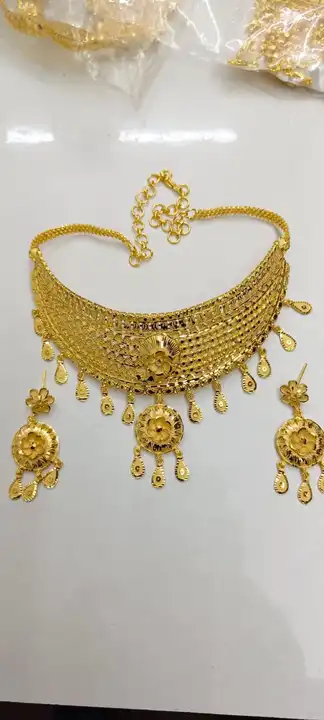 1gm gold jewellery  uploaded by Sradha sarees on 4/12/2023