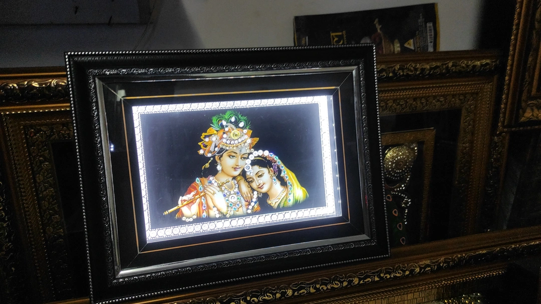 Radha krishna fram uploaded by Udaipur Gift Store on 4/12/2023