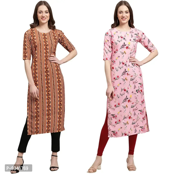 Stylish Straight Multicoloured Printed Crepe Kurta For Women Combo Pack Of 2

Size: 
S
M
L
XL
2XL

  uploaded by Kris.hna0188 shop on 4/12/2023