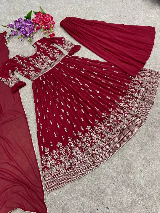 Party wear suit  uploaded by Bhumi fashion on 4/12/2023