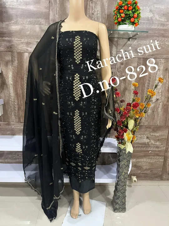 Karachi dress uploaded by Heena fashion house on 4/12/2023