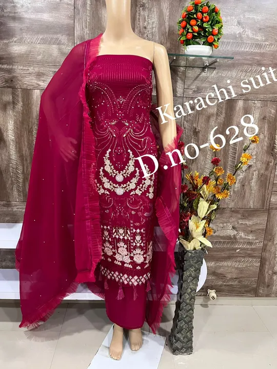 Karachi dress uploaded by Heena fashion house on 4/12/2023