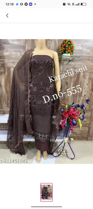 Karachi suit uploaded by business on 4/12/2023