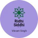 Business logo of Ridhi siddhi fashion