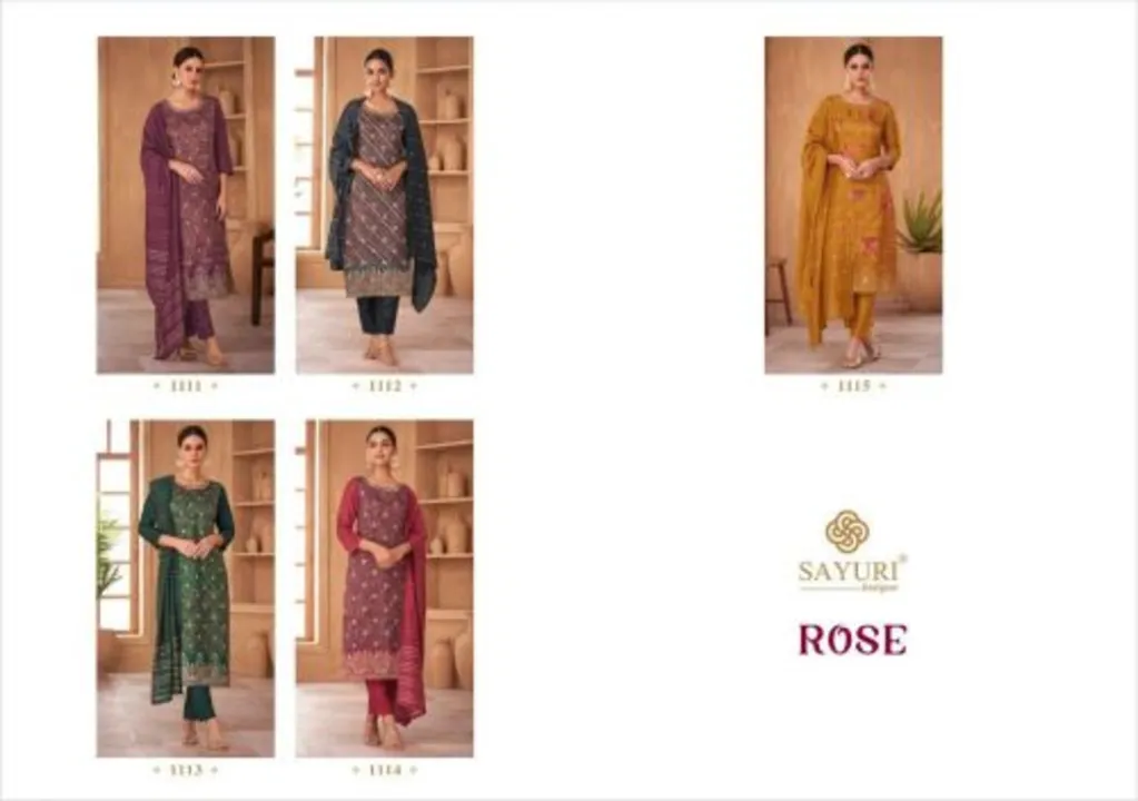 Sayuri Rose Party Wear Kurti With Bottom Dupatta Collection uploaded by business on 4/12/2023