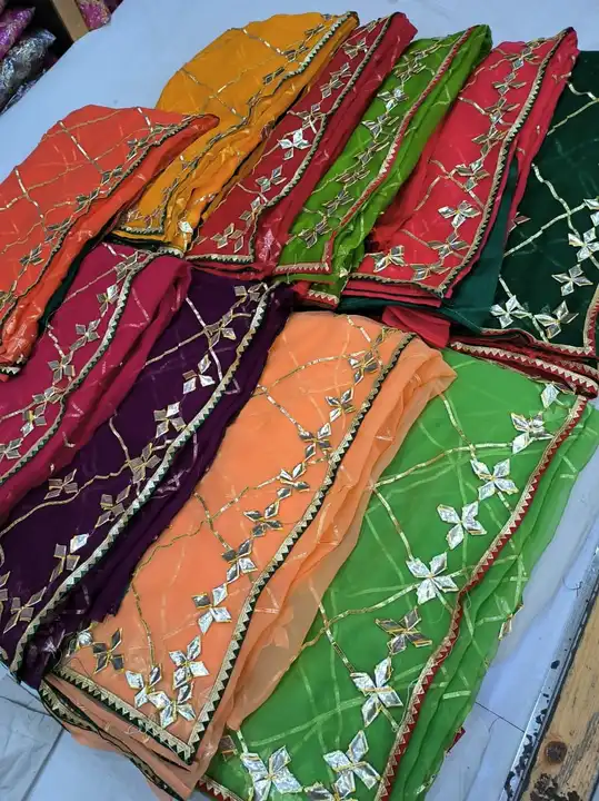 Product uploaded by Jaipuri wholesale gotta patti kurtis nd sarees on 4/12/2023