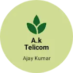 Business logo of A.k telicom